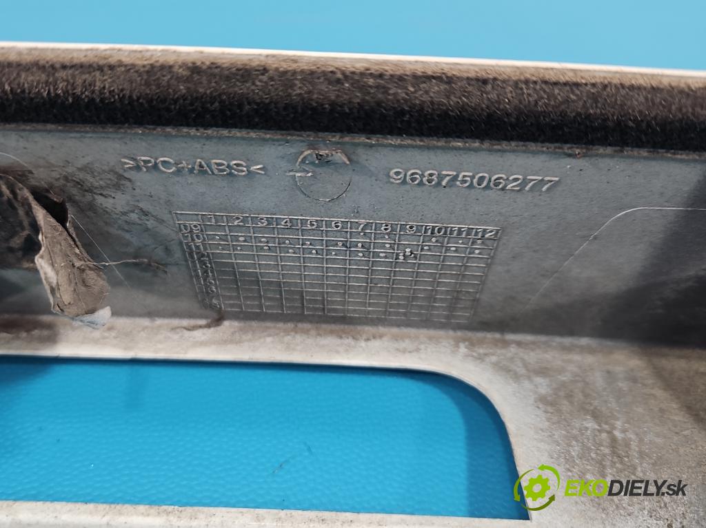 Citroen DS4 2011-2015 2.0 hdi RH02 163 HP manual 120 kW 1997 cm3 5- zaslepka: zadné 9687506277