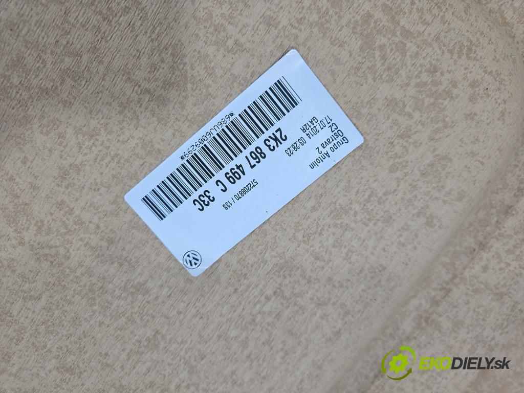 Vw Caddy III 2K 2003-2020 2 špinavý: do tlaku
