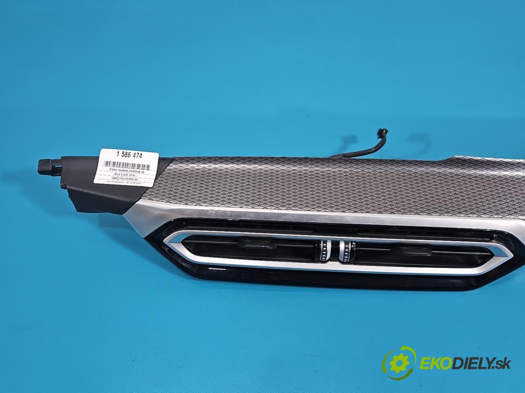 Bmw 3 G20 2018- 2.0 T 156 HP automatic 115 kW 1998 cm3 4- Mřížka: kúrenia stredová 9P962571509 (Mriežka kúrenia (fukár))