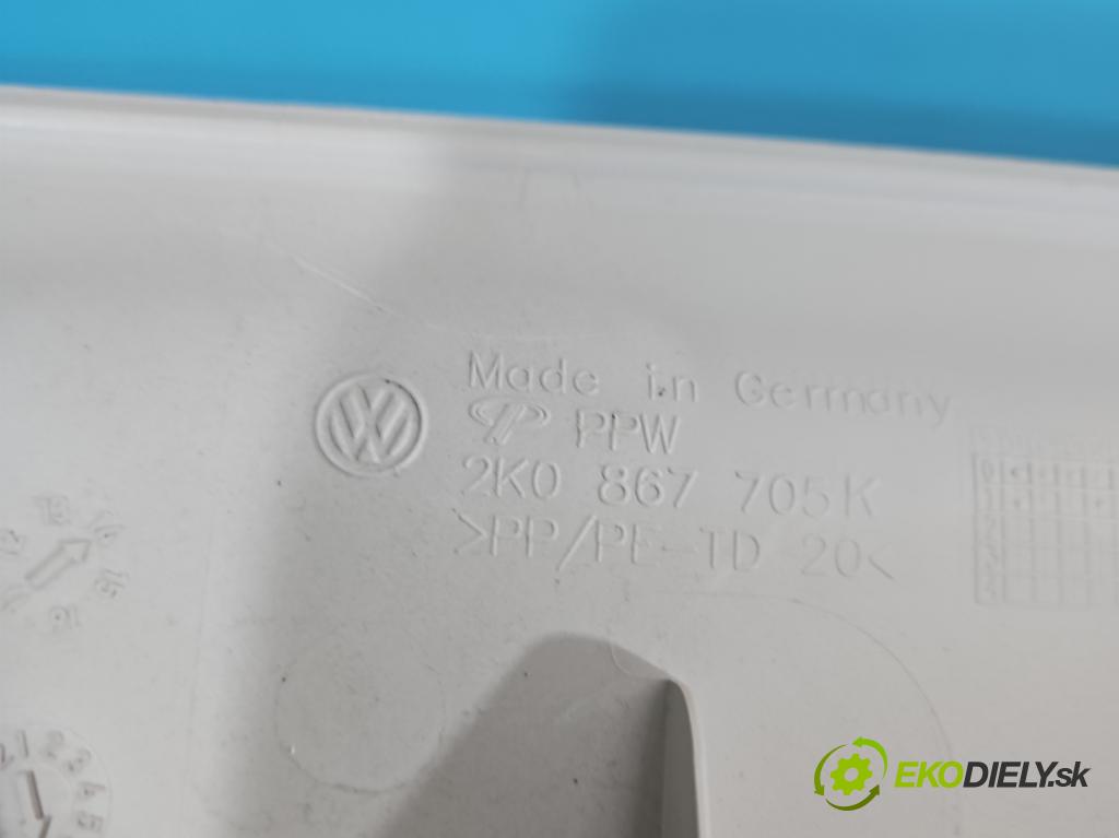 Vw Caddy III 2K 2003-2020 2.0 tdi 140 hp manual 103 kW 1968 cm3 5- kastlík 2K0867705K