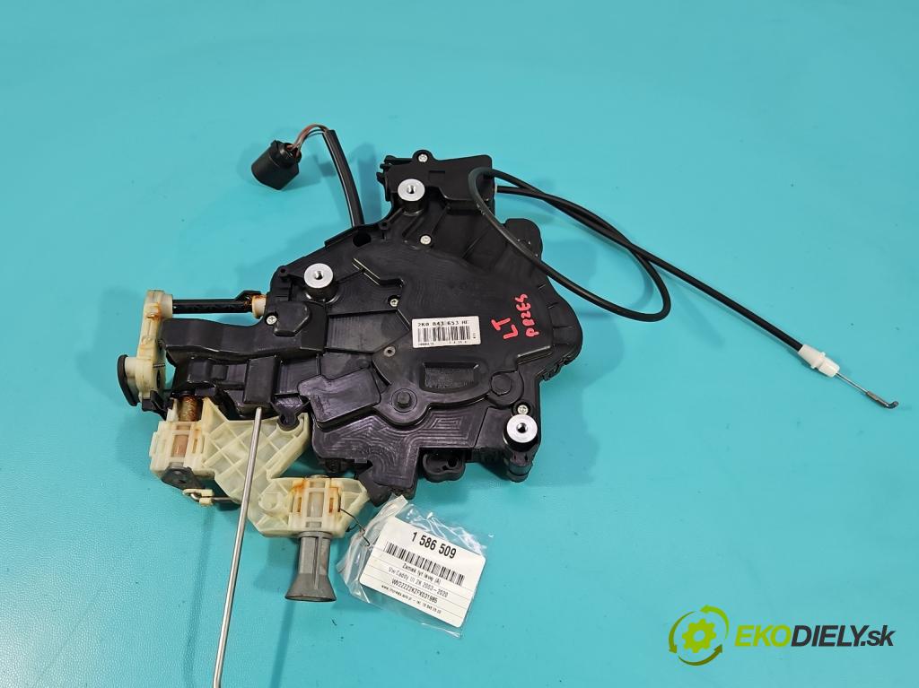 Vw Caddy III 2K 2003-2020 2.0 tdi 140 HP manual 103 kW 1968 cm3 5- zámok zadné ľavý 2K0843653BE