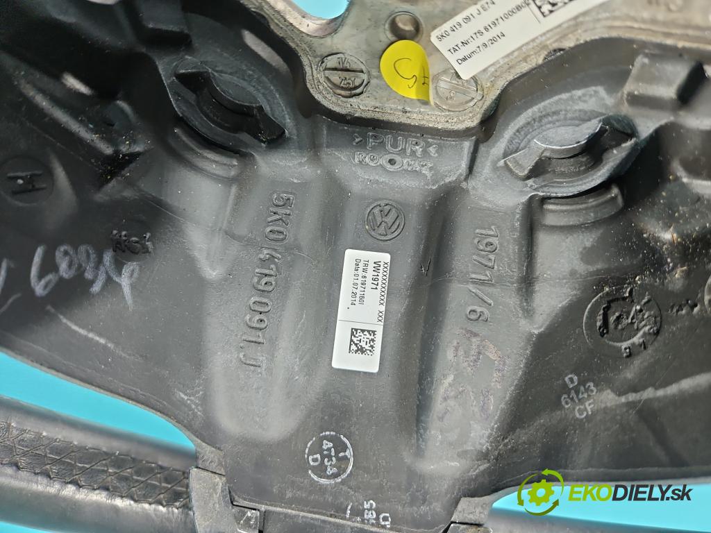 Vw Caddy III 2K 2003-2020 2.0 tdi 140 HP manual 103 kW 1968 cm3 5- volant 5K0419091J (Volant)