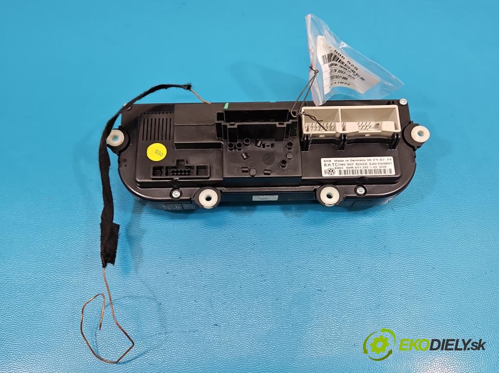 Vw Caddy III 2K 2003-2020 2.0 tdi 140 HP manual 103 kW 1968 cm3 5- panel kúrenia 7N0907426CC