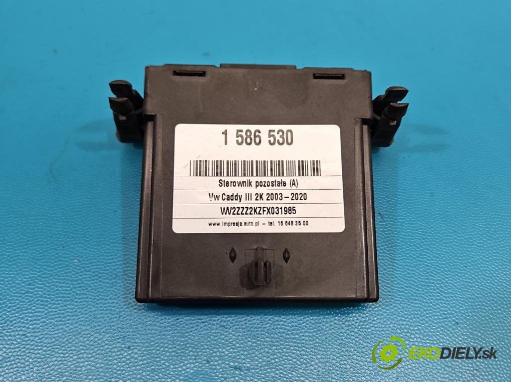 Vw Caddy III 2K 2003-2020 2.0 tdi 140 HP manual 103 kW 1968 cm3 5- riadiaca jednotka ostatné 7N0907530AQ