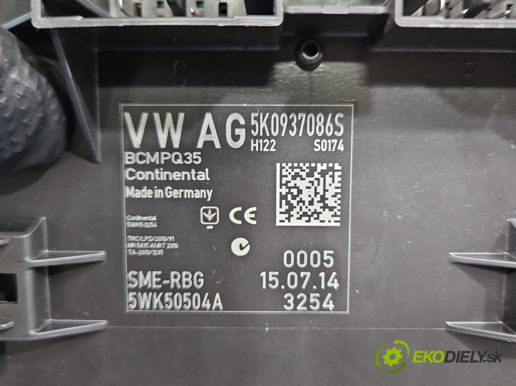 Vw Caddy III 2K 2003-2020 2.0 tdi 140 HP manual 103 kW 1968 cm3 5- riadiaca jednotka komfortu 5K0937086S