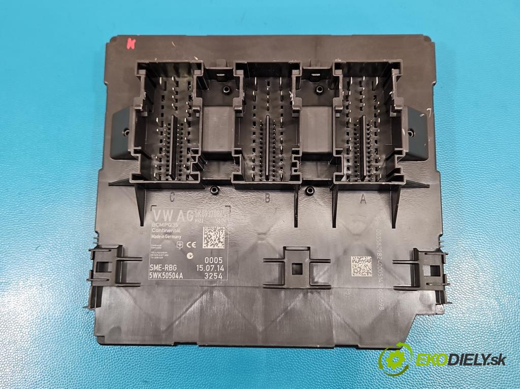 Vw Caddy III 2K 2003-2020 2.0 tdi 140 HP manual 103 kW 1968 cm3 5- riadiaca jednotka komfortu 5K0937086S