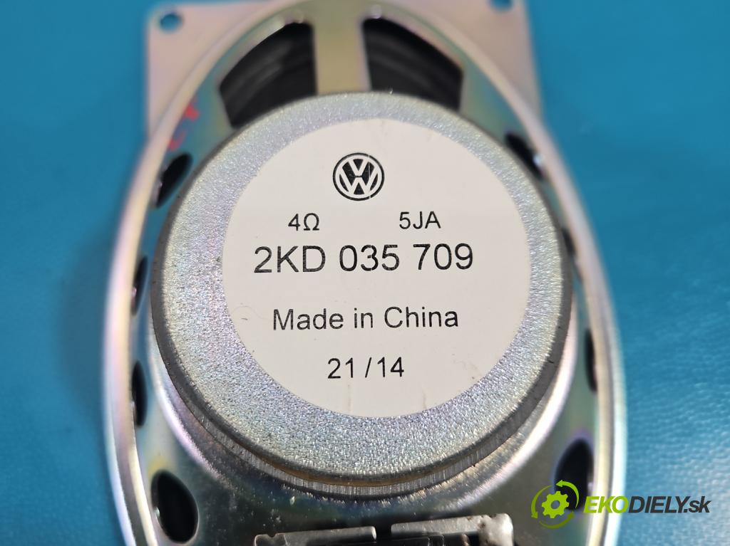 Vw Caddy III 2K 2003-2020 2.0 tdi 140 hp manual 103 kW 1968 cm3 5- Mluvčí: 2KD035709