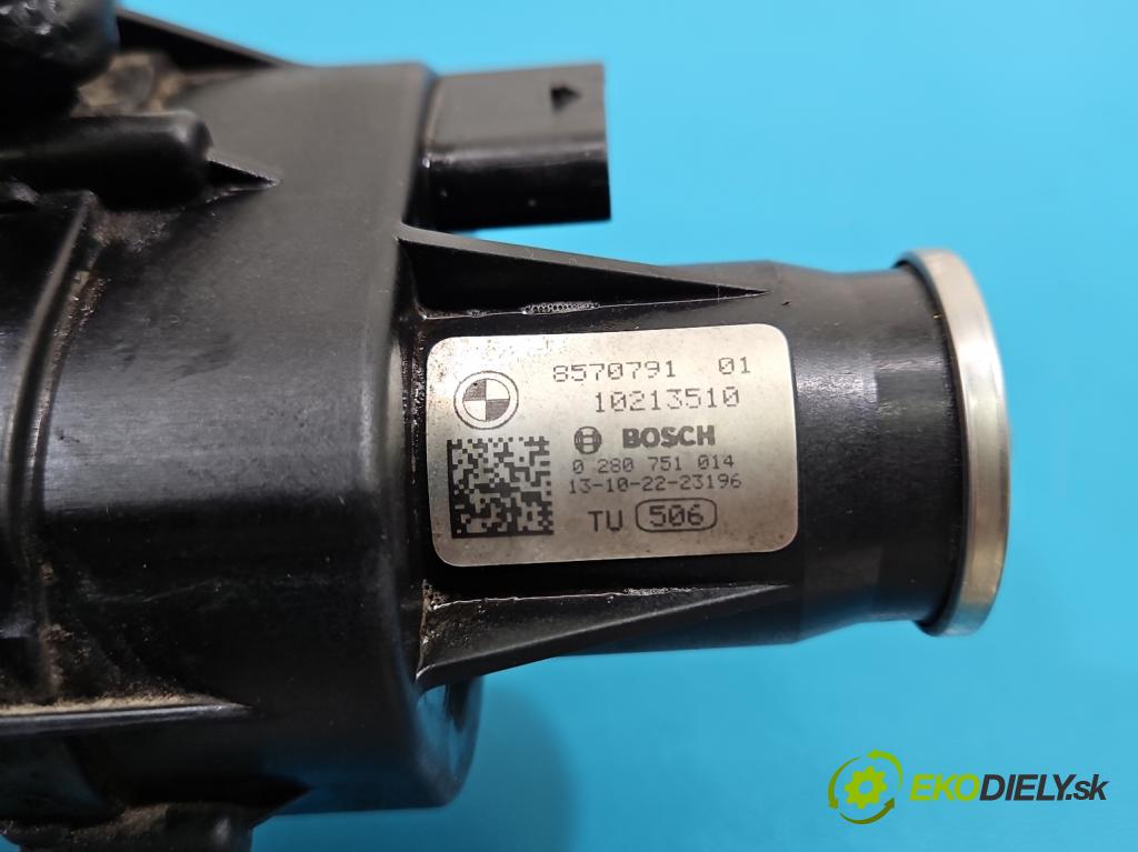 Bmw 3 F30 2011-2018 2.0d 184hp automatic 135 kW 1995 cm3 5- Ovladač: klapky: kolektor 0280751014 (Motorček ostatné)