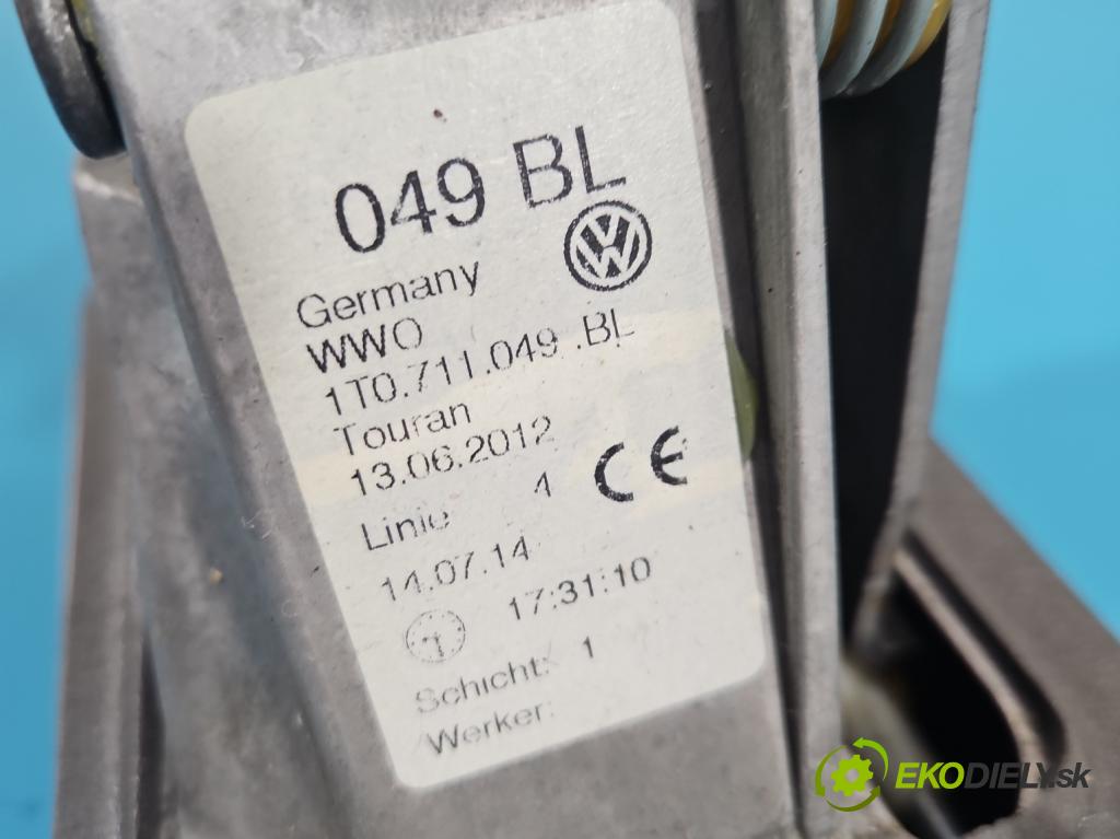 Vw Caddy III 2K 2003-2020 2.0 tdi 140 hp manual 103 kW 1968 cm3 5- kulisa změny stupňová 1T0711049BL (Řadicí páka (kulisa) )