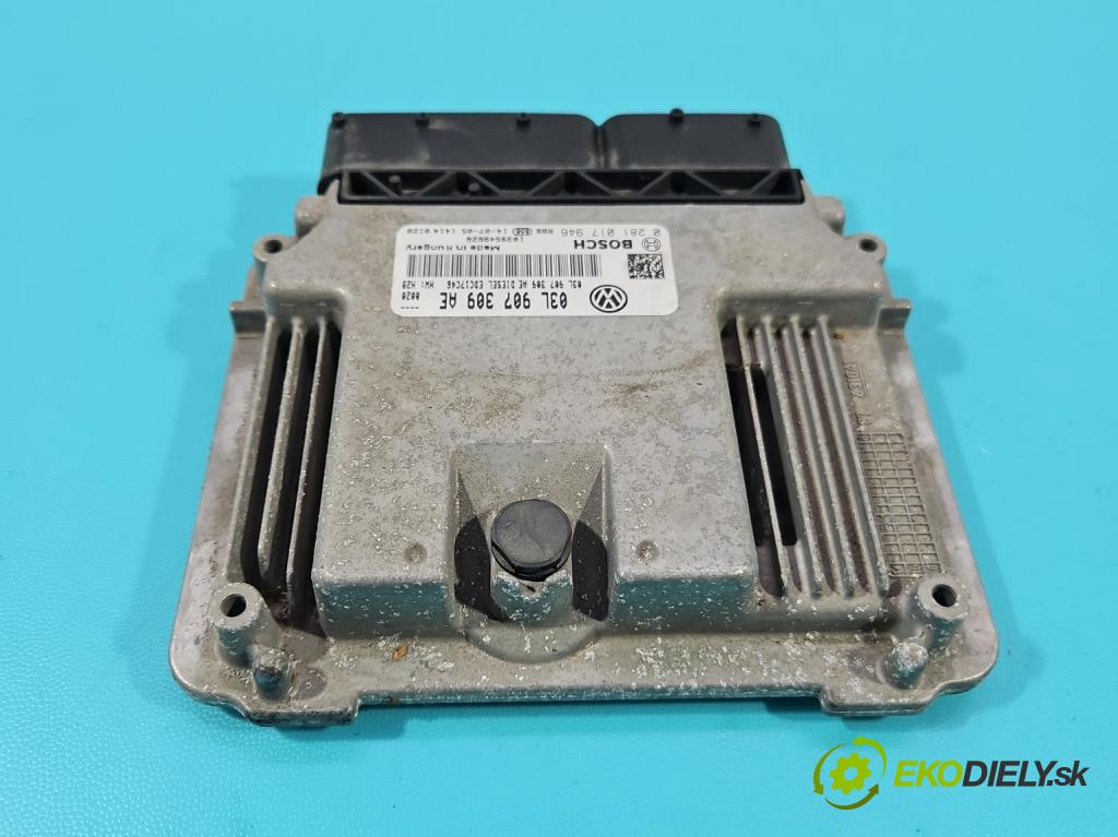 Vw Caddy III 2K 2003-2020 2.0 tdi 140 HP manual 103 kW 1968 cm3 5- riadiaca jednotka motora 03L907309AE