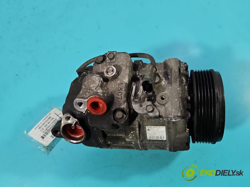 Bmw 3 E90 2005-2013 3.0d 231 HP automatic 170 kW 2993 cm3 5- Kompresor: klimatizácie 6924792 (Kompresor klimatizácie)