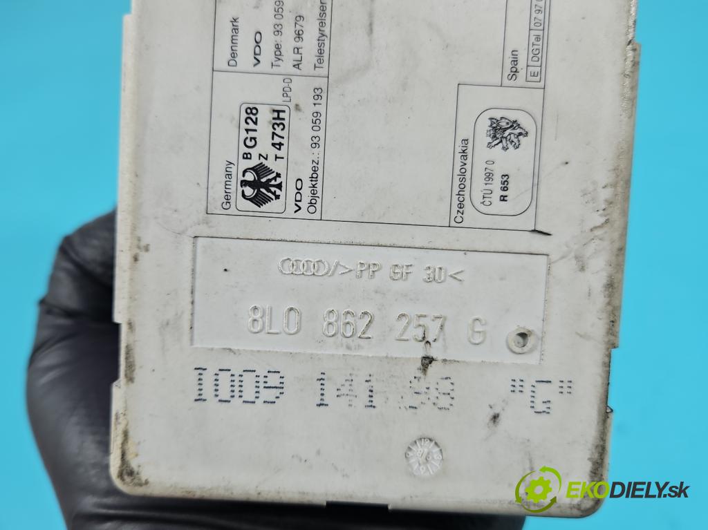 Audi A4 B5 1994-2001 1.9 tdi 110 hp manual 81 kW 1896 cm3 4- Centrálni: zámek: 8L0862257G