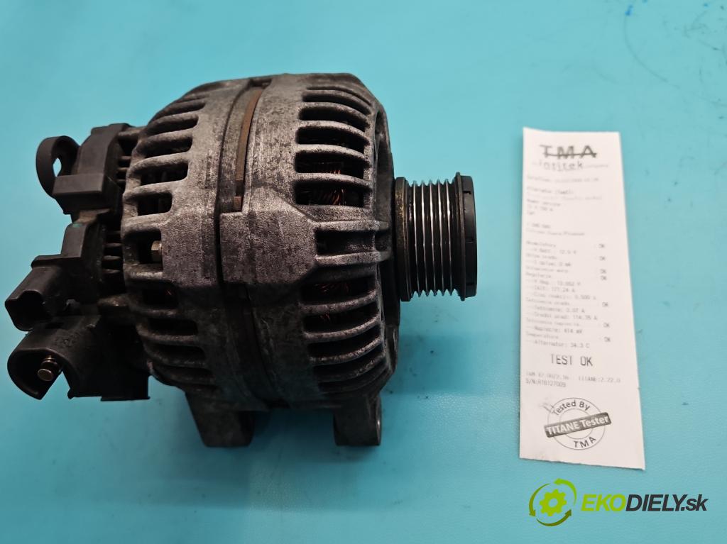 Citroen Xsara Picasso 1.6 hdi 109 hp manual 80 kW 1560 cm3 5- Alternator 9646321880 (Alternátor)