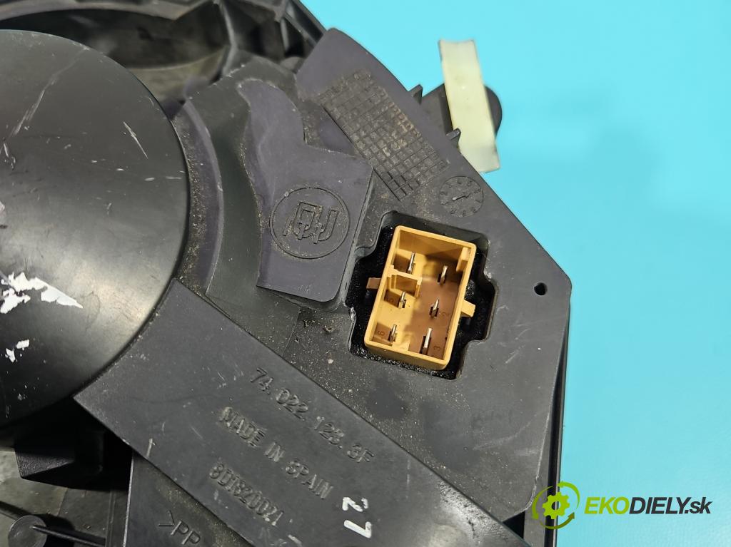 Audi A4 B5 1994-2001 1.9 tdi 110 hp manual 81 kW 1896 cm3 4- ventilátor vzduchu 740221233F