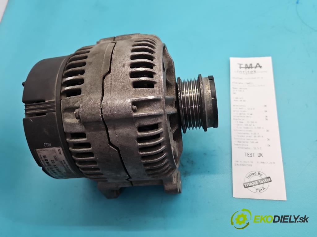 Audi A4 B5 1994-2001 1.9 tdi 110 hp manual 81 kW 1896 cm3 4- Alternator 028903018EX (Alternátor)