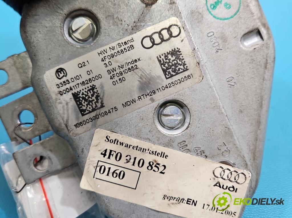 Audi A6 C6 2004-2011 2.0 tdi 140 HP manual 103 kW 1968 cm3 4- Blokáda: řízení: 4F0905852B (Riadenie ostatné)