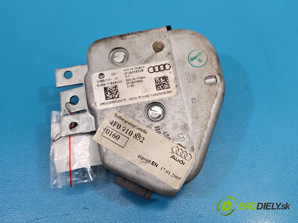 Audi A6 C6 2004-2011 2.0 tdi 140 HP manual 103 kW 1968 cm3 4- Blokáda: řízení: 4F0905852B (Riadenie ostatné)