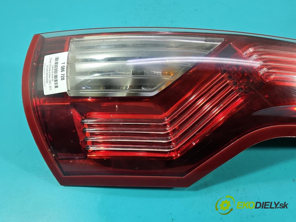 Citroen C4 Grand picasso I 2006-2013 1.6 16V 120 HP manual 88 kW 1598 cm3 5- svetlo / reflektor zadné pravé 00946602 (Kľučka dverí ostatné)