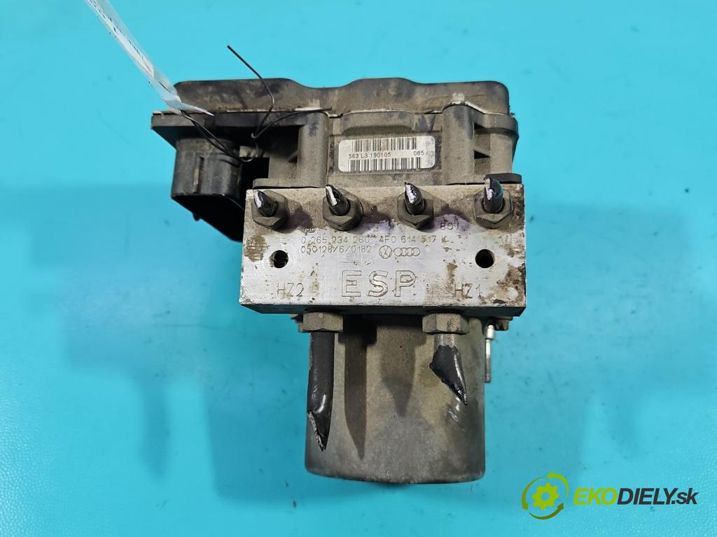 Audi A6 C6 2004-2011 2.0 tdi 140 HP manual 103 kW 1968 cm3 4- čerpadlo abs 0265234260 (Pumpa ABS)