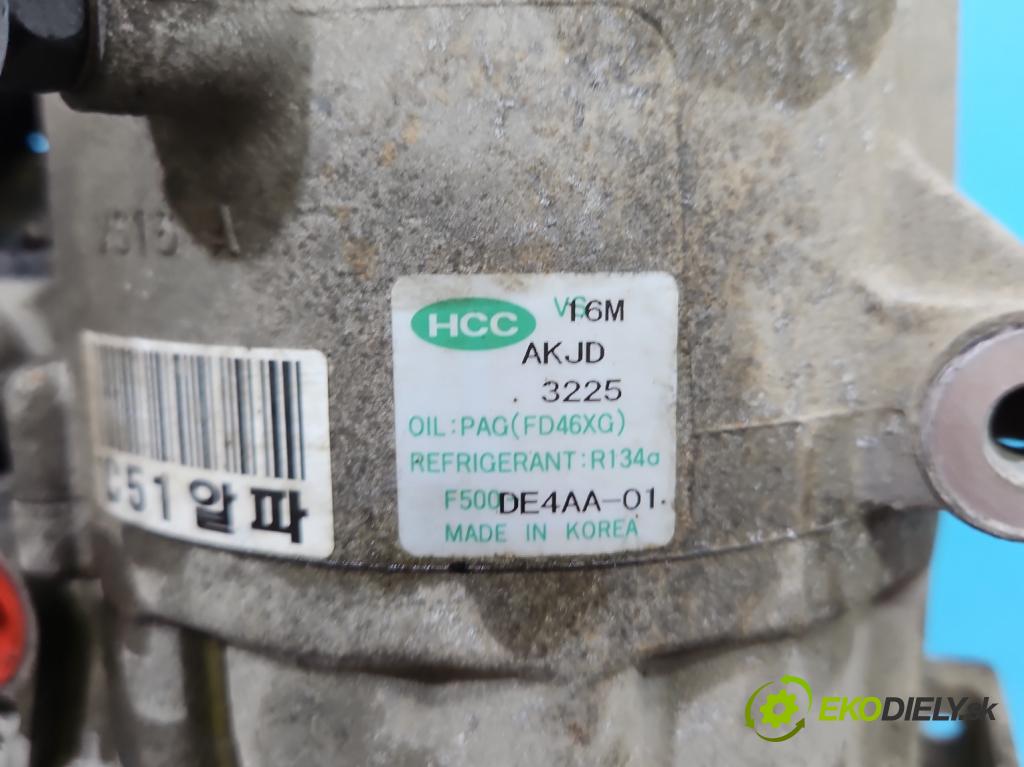 Hyundai Matrix 1.6 16V 102 HP automatic 75 kW 1599 cm3 5- Kompresor: klimatizácie F500-DE4AA-01 (Kompresor klimatizácie)