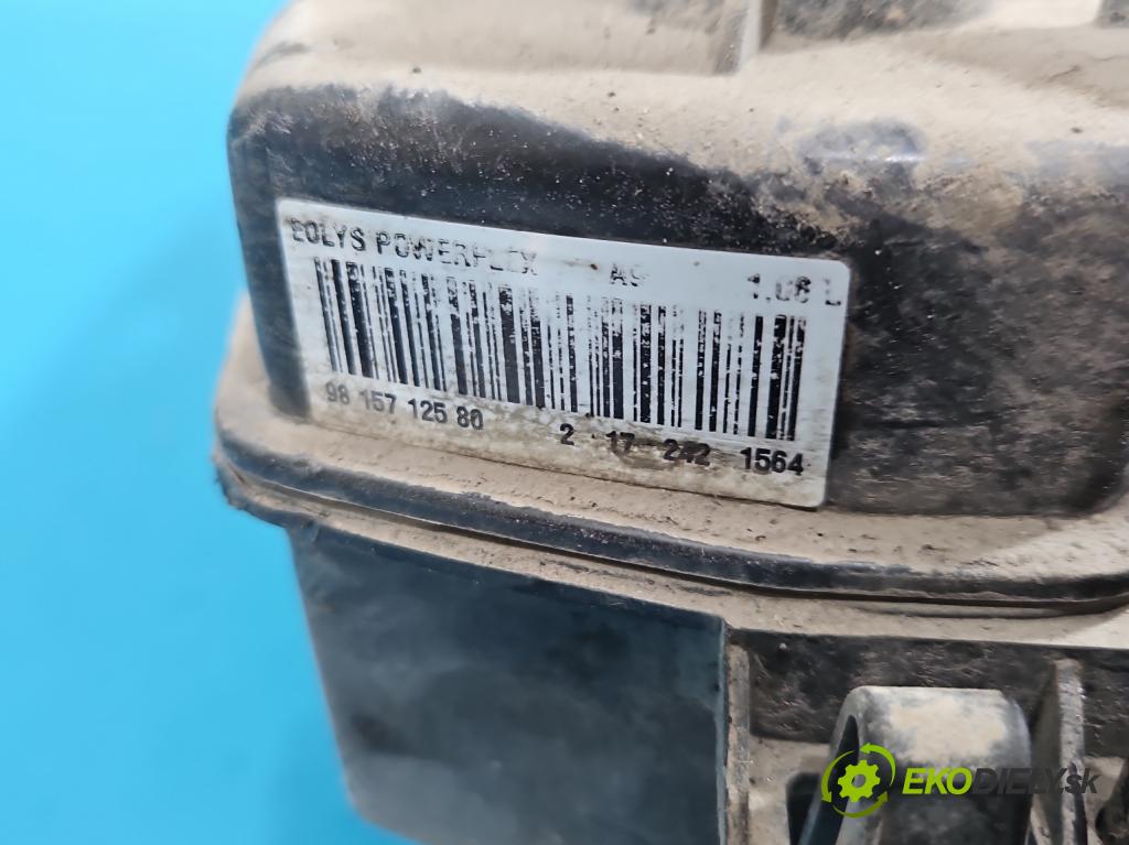 Peugeot 301 1.6 hdi 99 HP manual 73 kW 1560 cm3 4- Nádrž: tekutina: FAP DPF 9815712580