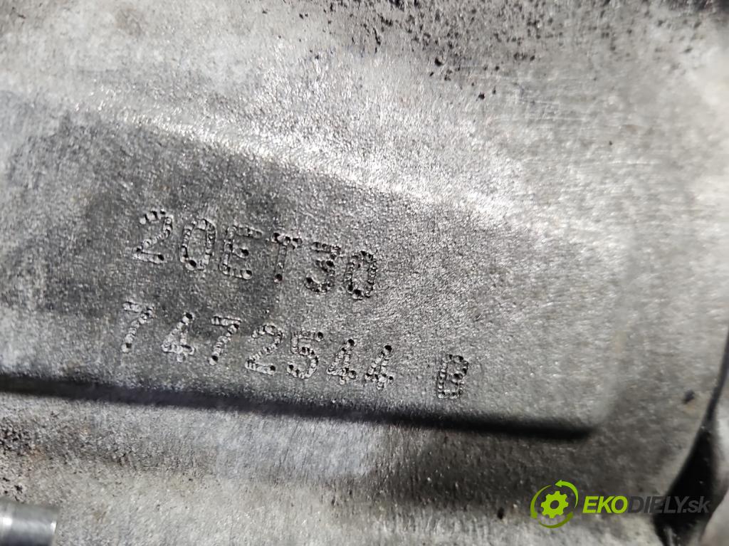 Peugeot 301 1.6 hdi 99 HP manual 73 kW 1560 cm3 4- prevodovka stupeň,rýchlosť manual 20ET30