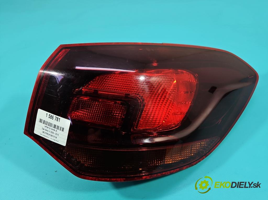 Opel Astra IV 2009-2015 1.7 cdti 110 HP manual 81 kW 1686 cm3 5- svetlo / reflektor zadné pravé 13314051 (Kľučka dverí ostatné)