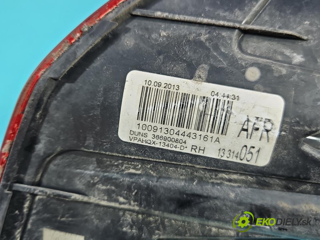 Opel Astra IV 2009-2015 1.7 cdti 110 HP manual 81 kW 1686 cm3 5- svetlo / reflektor zadné pravé 13314051 (Kľučka dverí ostatné)