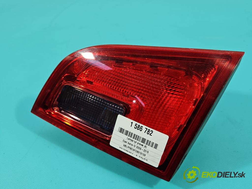 Opel Astra IV 2009-2015 1.7 cdti 110 HP manual 81 kW 1686 cm3 5- svetlo / reflektor zadné pravé 13282247 (Kľučka dverí ostatné)