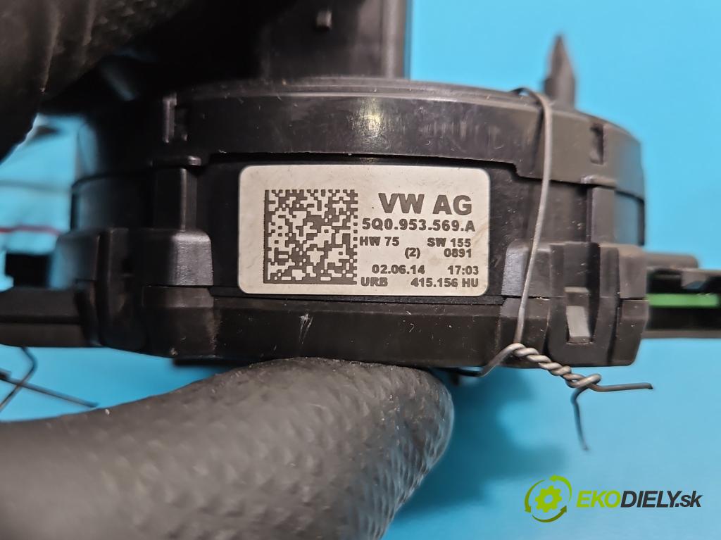 Vw Golf VII 2012-2020 1.6 tdi 105 HP manual 77 kW 1598 cm3 5- Páska: airbag 5Q0953569A (Airbag)