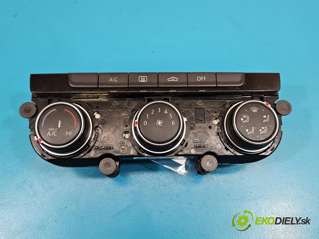 Vw Golf VII 2012-2020 1.6 tdi 105 HP manual 77 kW 1598 cm3 5- panel kúrenia 5G0907426Q