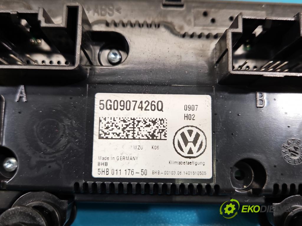 Vw Golf VII 2012-2020 1.6 tdi 105 HP manual 77 kW 1598 cm3 5- panel kúrenia 5G0907426Q