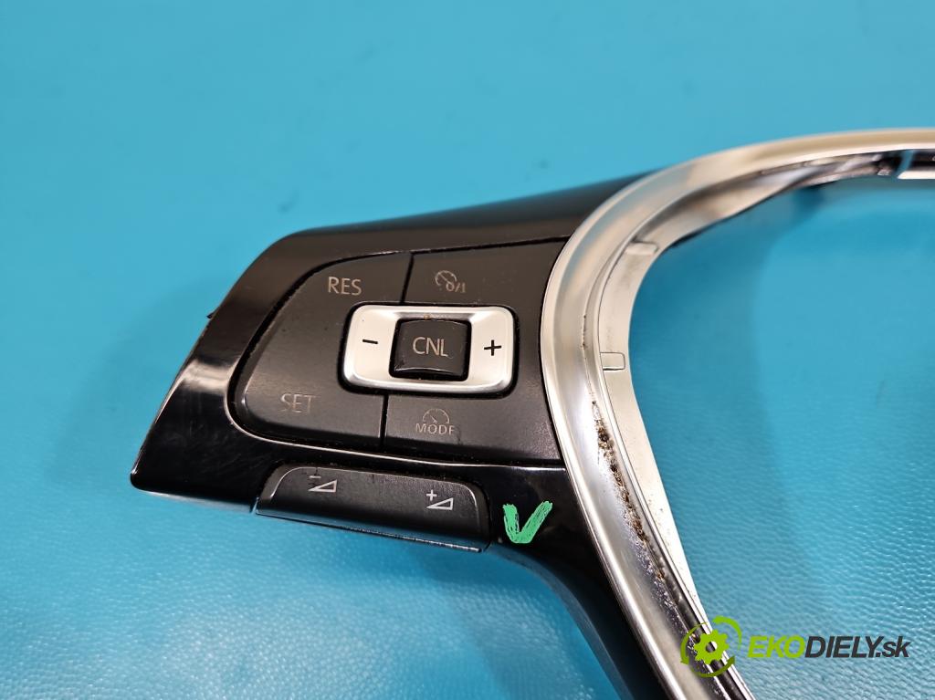 Vw Golf VII 2012-2020 1.6 tdi 105 HP manual 77 kW 1598 cm3 5- prepínač multifunkční: řízení: 5G0959442J (Prepínacie páčky pod volantom)