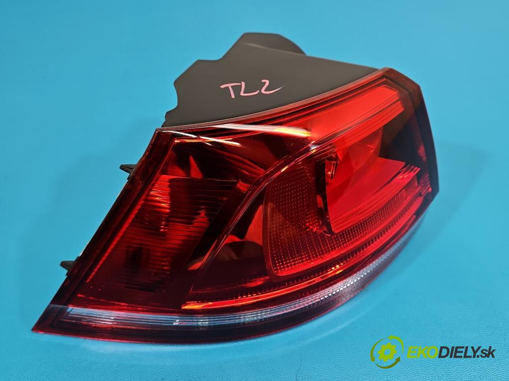 Vw Golf VII 2012-2020 1.6 tdi 105 HP manual 77 kW 1598 cm3 5- svetlo / reflektor zadné ľavé blatník 5G9945095H