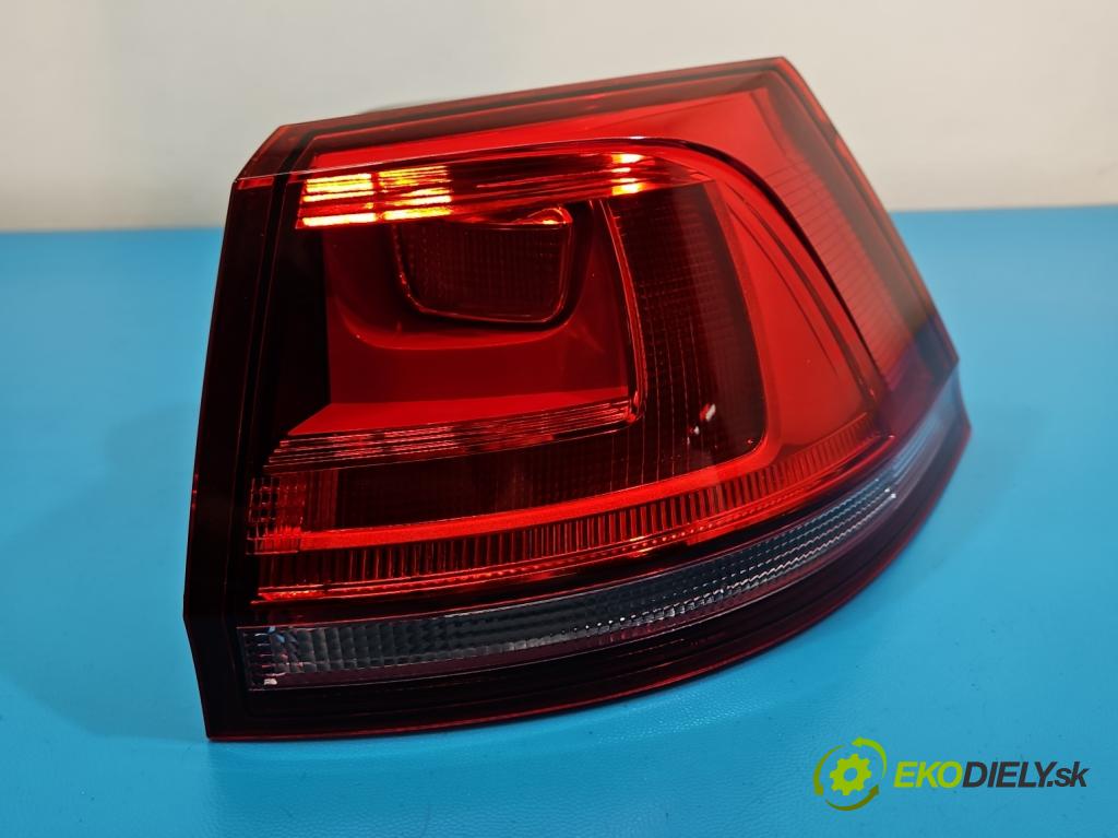 Vw Golf VII 2012-2020 1.6 tdi 105 HP manual 77 kW 1598 cm3 5- svetlo / reflektor zadné pravé 5G9945096H (Kľučka dverí ostatné)