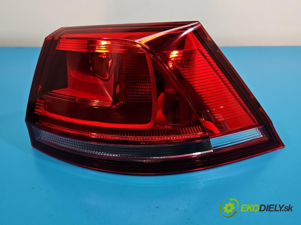 Vw Golf VII 2012-2020 1.6 tdi 105 HP manual 77 kW 1598 cm3 5- svetlo / reflektor zadné pravé 5G9945096H (Kľučka dverí ostatné)