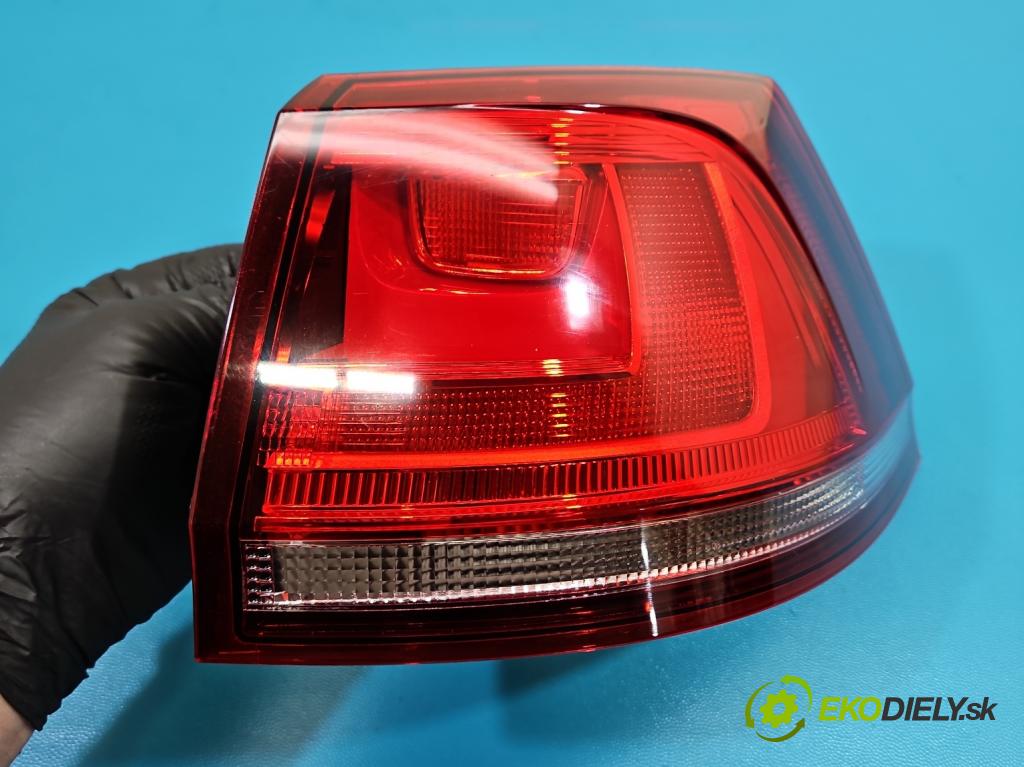 Vw Golf VII 2012-2020 1.6 tdi 105 HP manual 77 kW 1598 cm3 5- svetlo / reflektor zadné pravé 5G9945096H (Kľučka dverí ostatné)