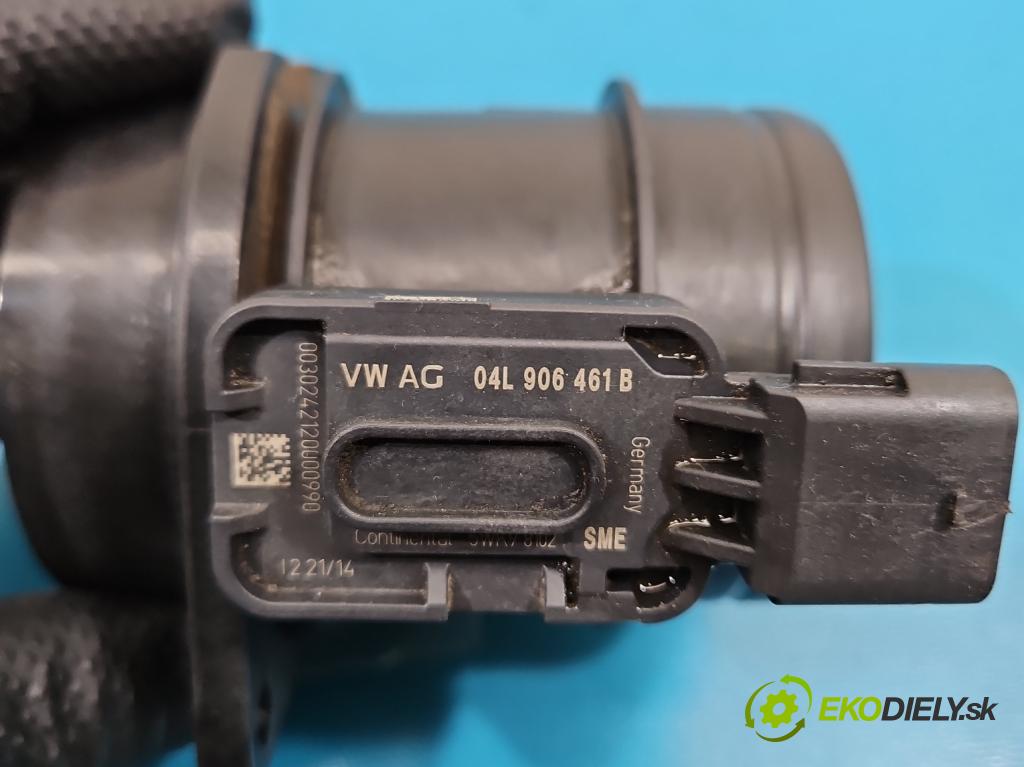 Vw Golf VII 2012-2020 1.6 tdi 105 hp manual 77 kW 1598 cm3 5- váha vzduchu 04L906461B (Snímač hmotnosti vzduchu)
