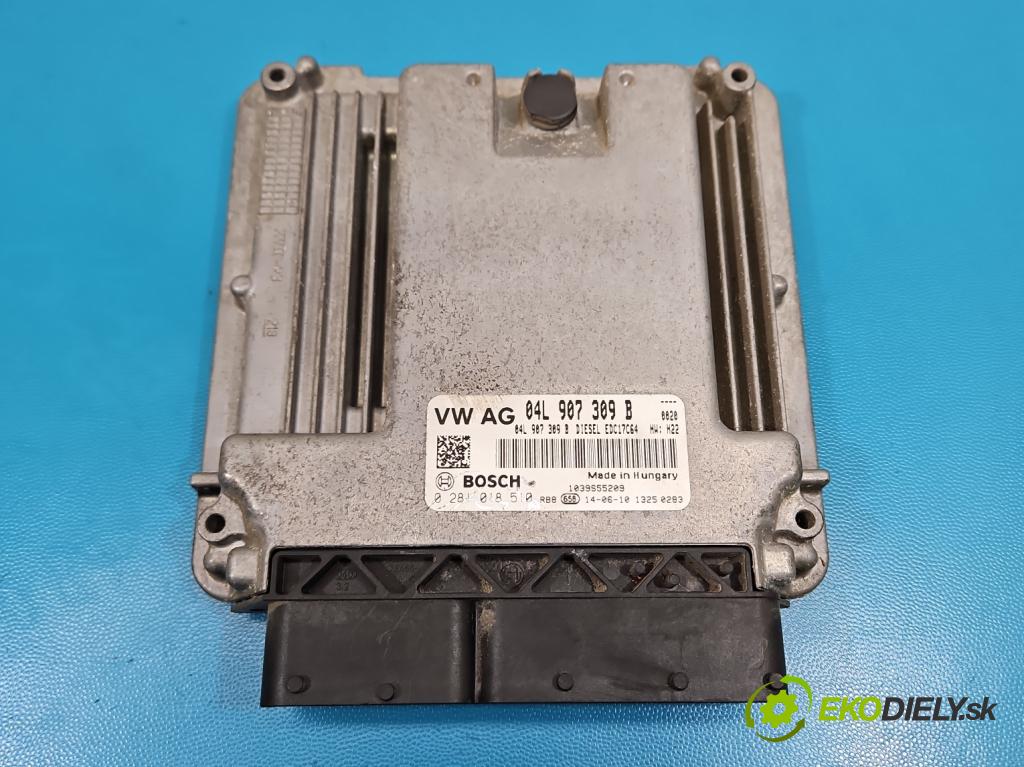 Vw Golf VII 2012-2020 1.6 tdi 105 HP manual 77 kW 1598 cm3 5- riadiaca jednotka motora 04L907309B