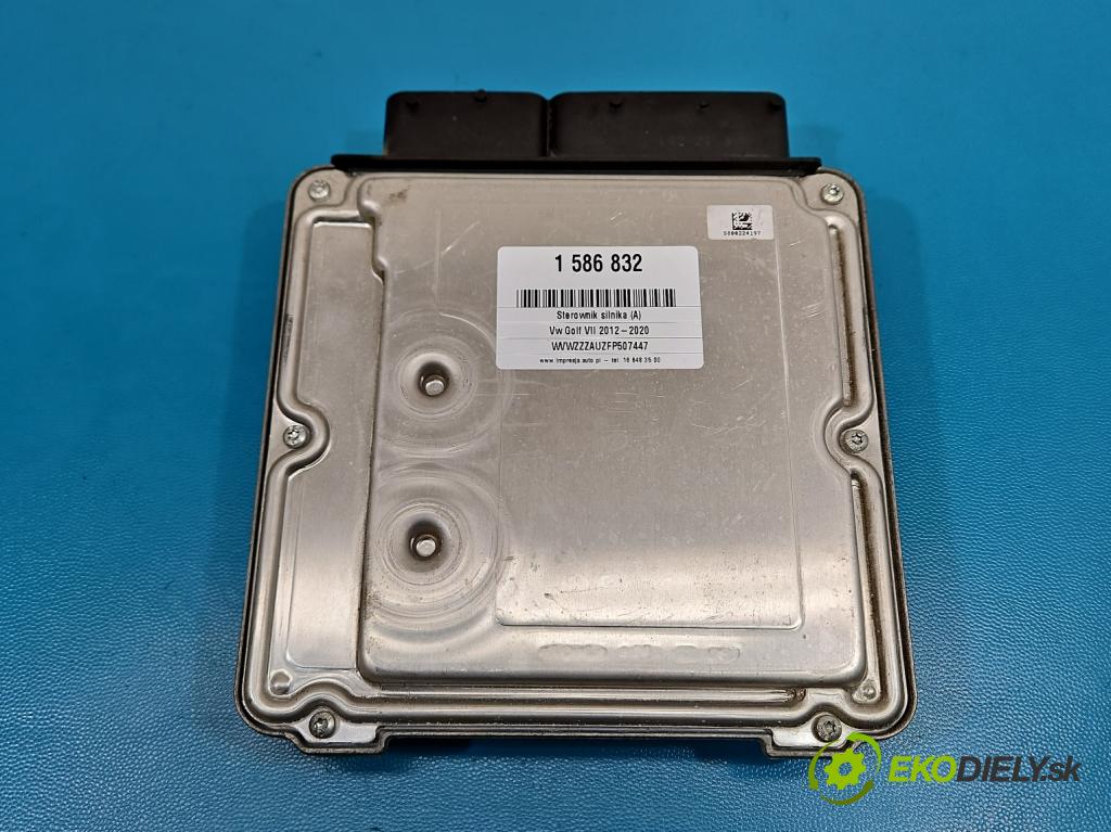 Vw Golf VII 2012-2020 1.6 tdi 105 HP manual 77 kW 1598 cm3 5- riadiaca jednotka motora 04L907309B
