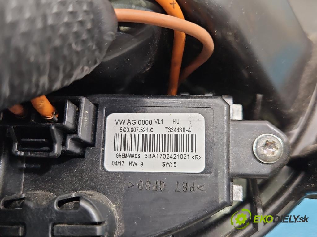 Vw Golf VII 2012-2020 1.6 tdi 105 HP manual 77 kW 1598 cm3 5- ventilátor vzduchu 5Q0907521C