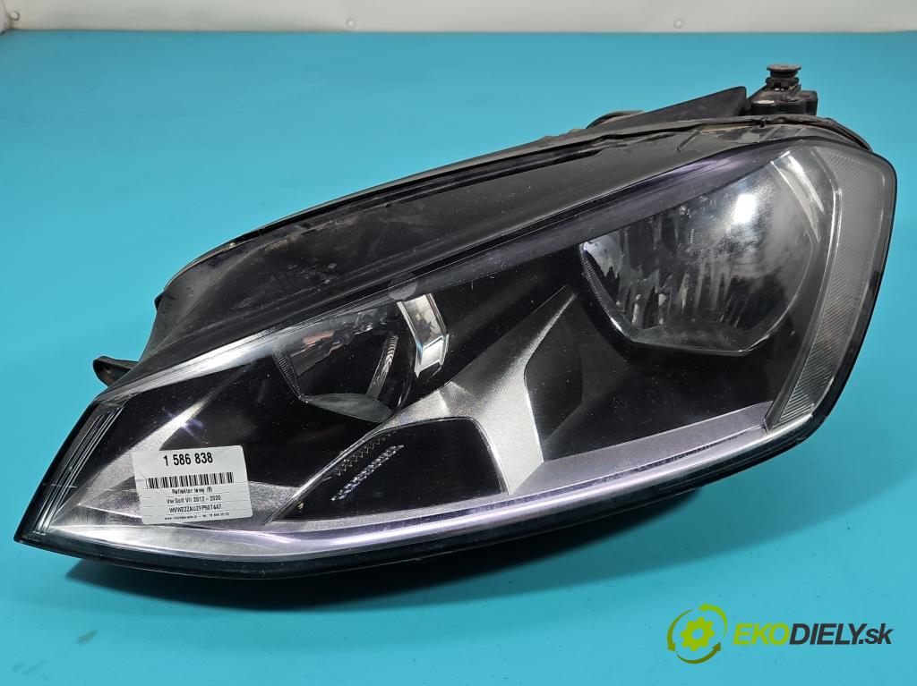 Vw Golf VII 2012-2020 1.6 tdi 105 HP manual 77 kW 1598 cm3 5- Reflektor: ľavý 5G1941005 (Kľučka dverí ostatné)