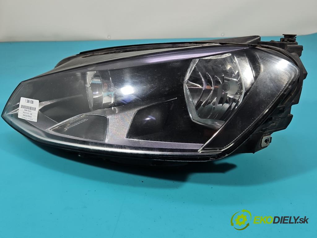 Vw Golf VII 2012-2020 1.6 tdi 105 HP manual 77 kW 1598 cm3 5- Reflektor: ľavý 5G1941005 (Kľučka dverí ostatné)