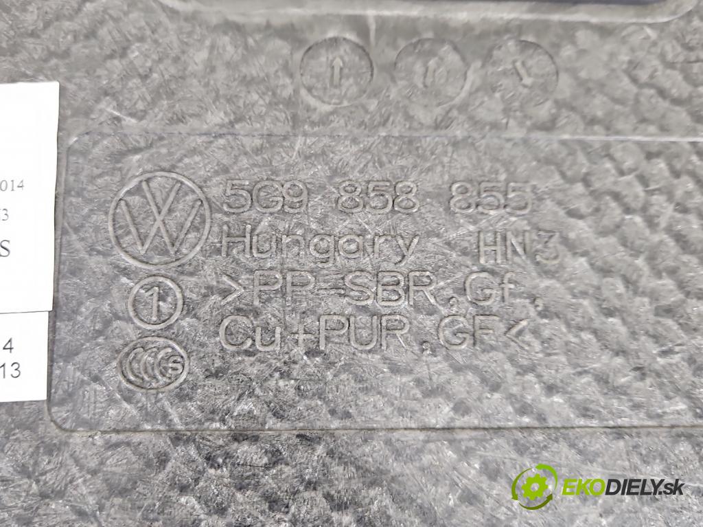 Vw Golf VII 2012-2020 1.6 tdi 105 HP manual 77 kW 1598 cm3 5- koberec do auta kufra: 5G9858855F