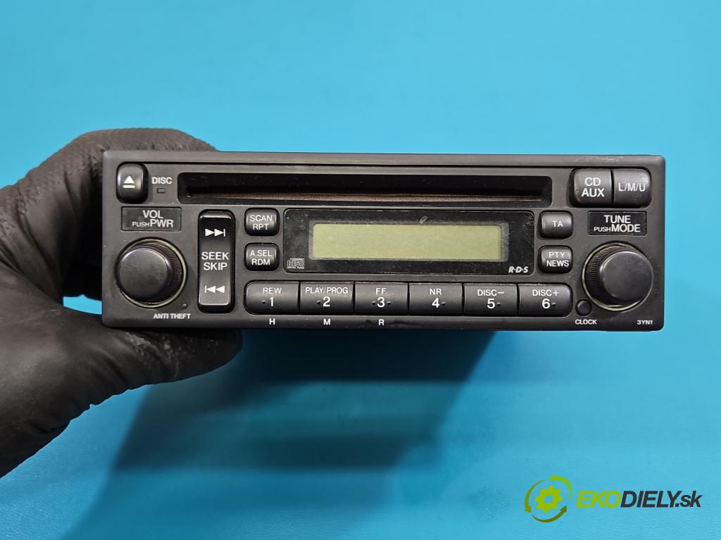 Honda CR-V II 2001-2006 2.2 CTDi: N22A2 140 HP manual 103 kW 2204 cm3 5- Radio originál 39101-S9A-E210-M1