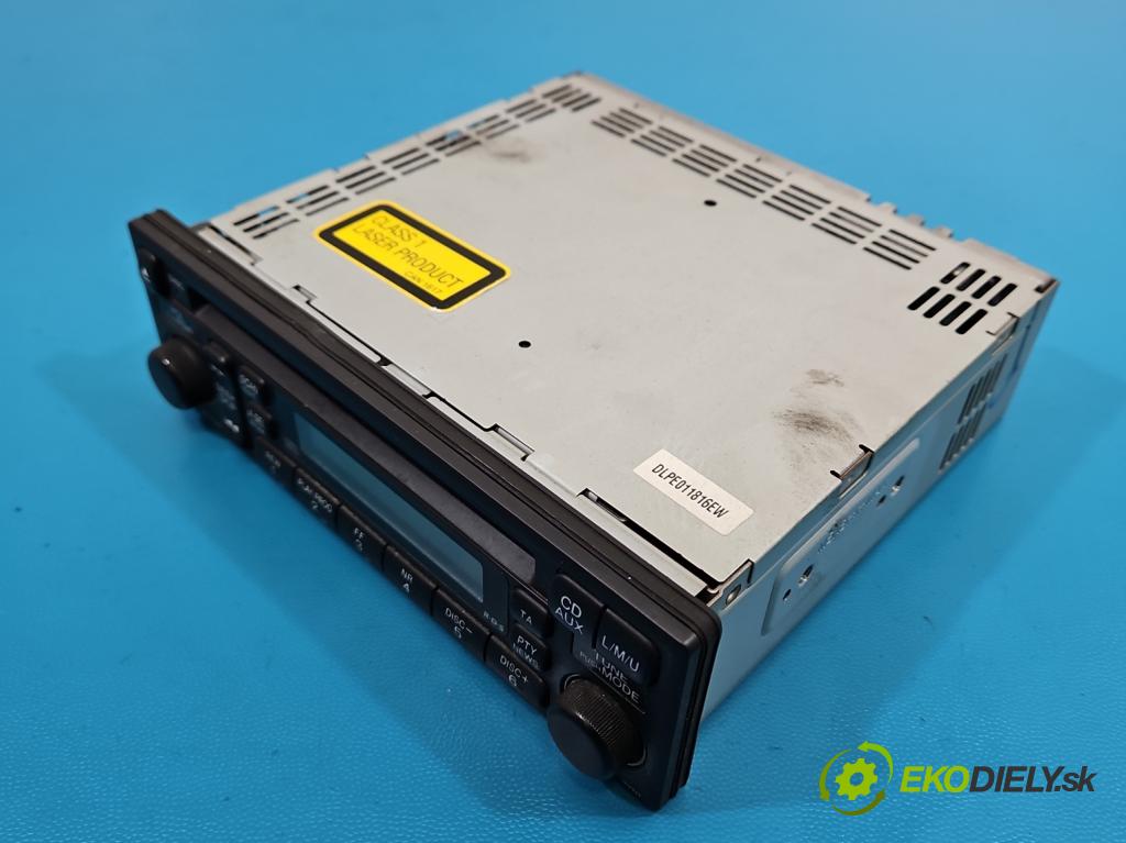 Honda CR-V II 2001-2006 2.2 CTDi: N22A2 140 HP manual 103 kW 2204 cm3 5- Radio originál 39101-S9A-E210-M1