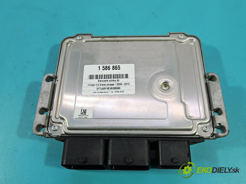 Citroen C4 Grand picasso I 2006-2013 1.6 16V 120 HP manual 88 kW 1598 cm3 5- riadiaca jednotka motora 0261S04690