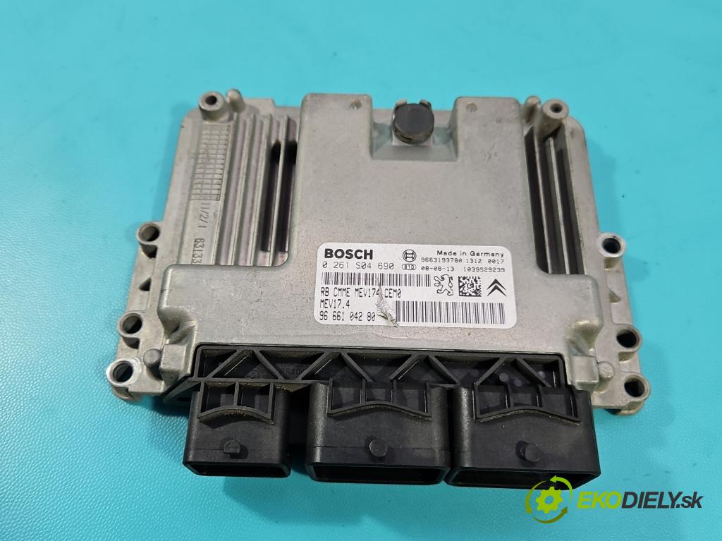 Citroen C4 Grand picasso I 2006-2013 1.6 16V 120 HP manual 88 kW 1598 cm3 5- riadiaca jednotka motora 0261S04690