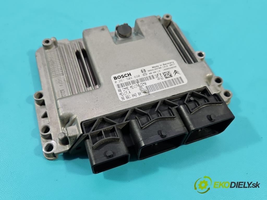 Citroen C4 Grand picasso I 2006-2013 1.6 16V 120 hp manual 88 kW 1598 cm3 5- řídící jednotka motoru 0261S04690