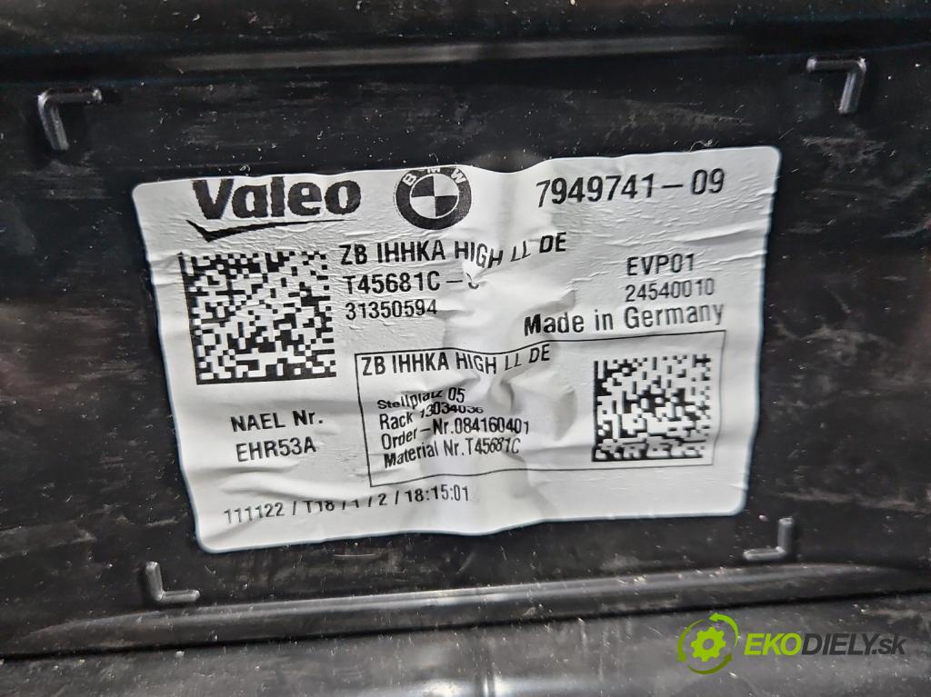 Bmw 3 G20 2018- 2.0 T 156 HP automatic 115 kW 1998 cm3 4- radiator 7949741 (Radiátor kúrenia)